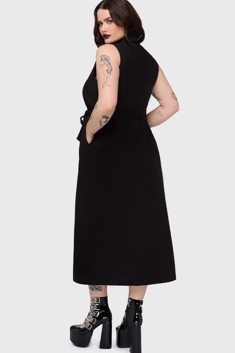 Kihilist Obsidienne Shirt Dress