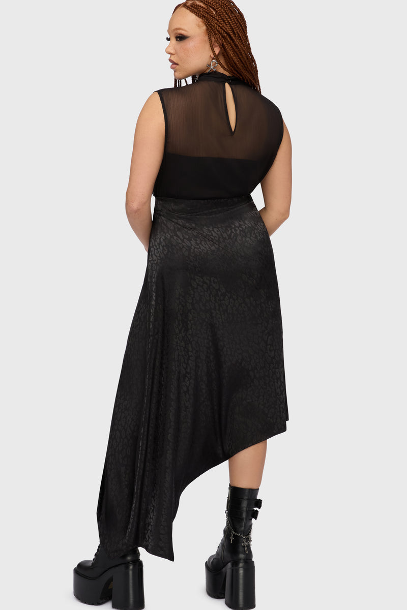 Kihilist Obsidienne Sleeveless Blouse