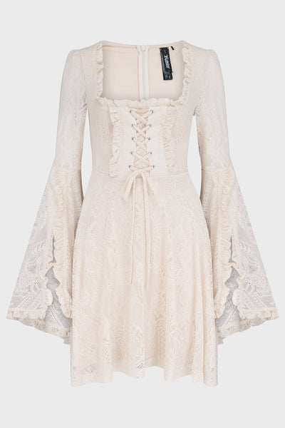 Killing Kisses Lace Maiden Dress [Ivory]