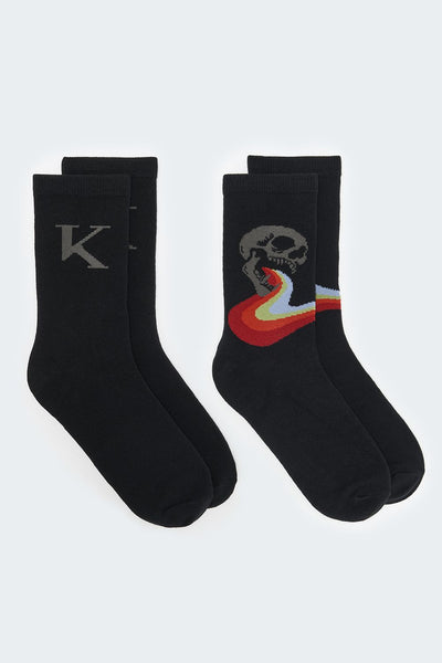 Killstar 2 Pack Socks