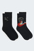 Killstar 2 Pack Socks