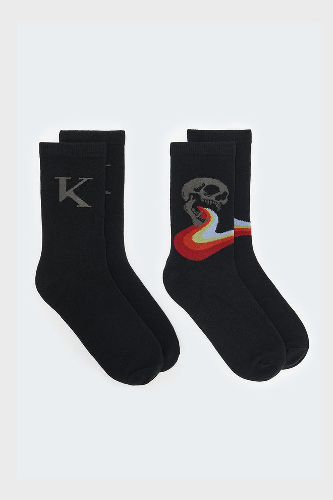 Killstar 2 Pack Socks