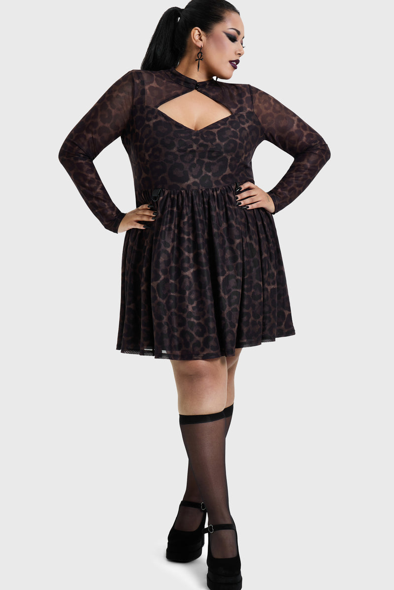 Leopard Mini Dress