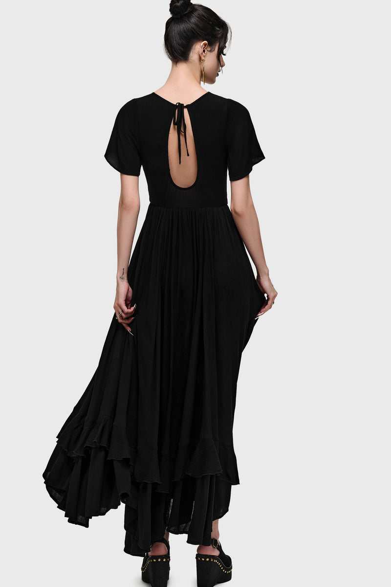 Lilith Of The Night Maxi Dress