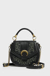 Lunar Fern Embroidered Handbag
