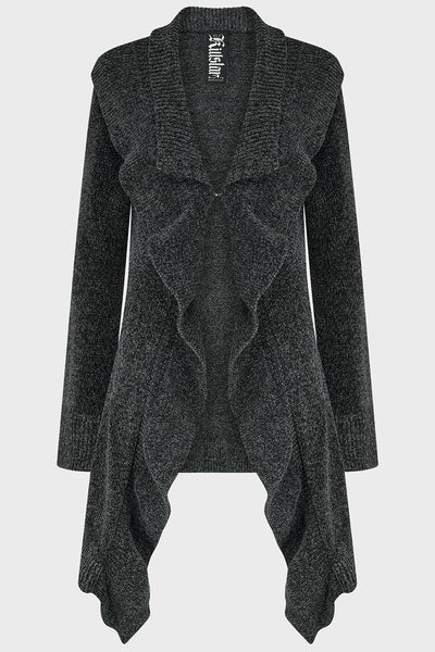 Lunar Owl Cardigan [Grey]