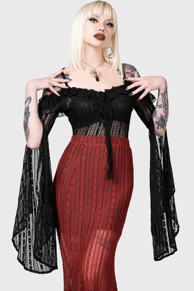 Melisanda Bardot Top Killstar