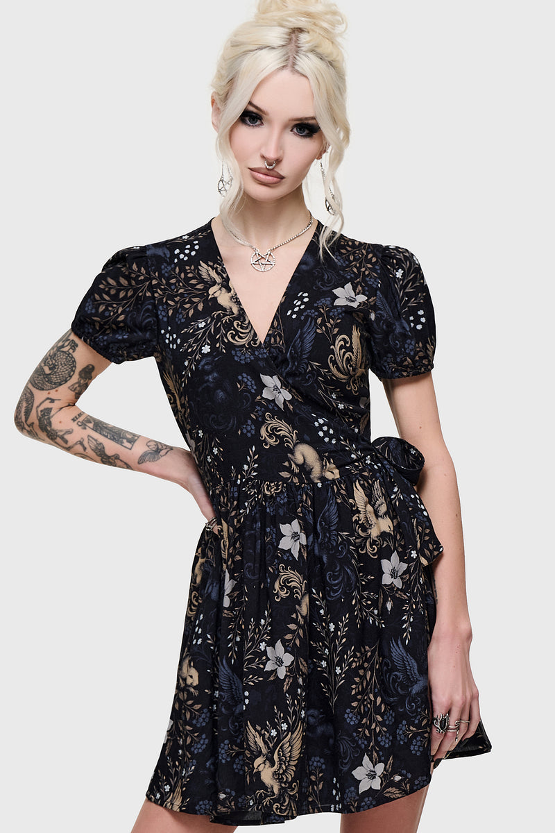 Midnight Garden Mini Dress