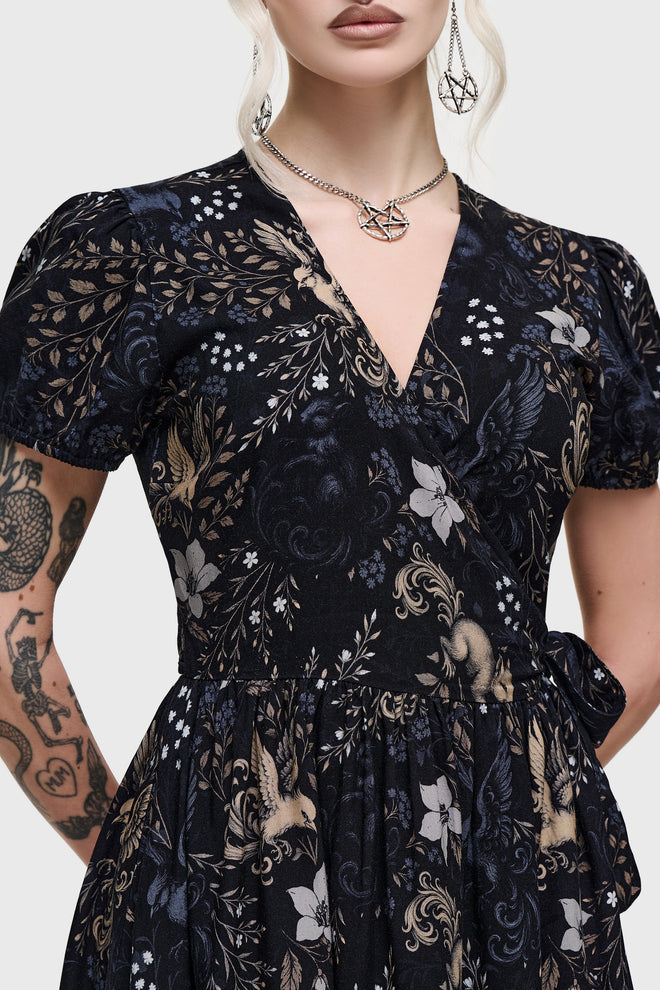 Midnight Garden Mini Dress