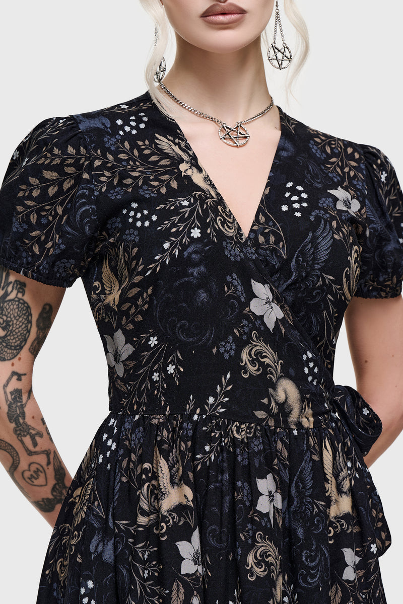 Midnight Garden Mini Dress