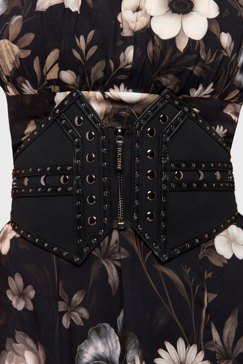 Midnight Vale Studded Belt