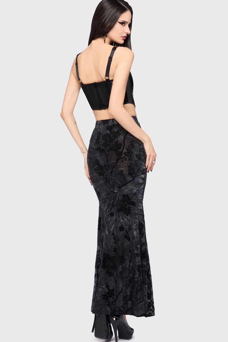 Midnight Vale Maxi Skirt