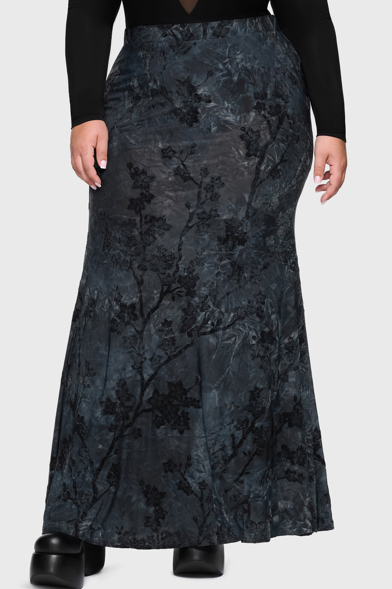 Midnight Vale Maxi Skirt