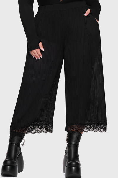 Midnight Vale Pleated Trousers