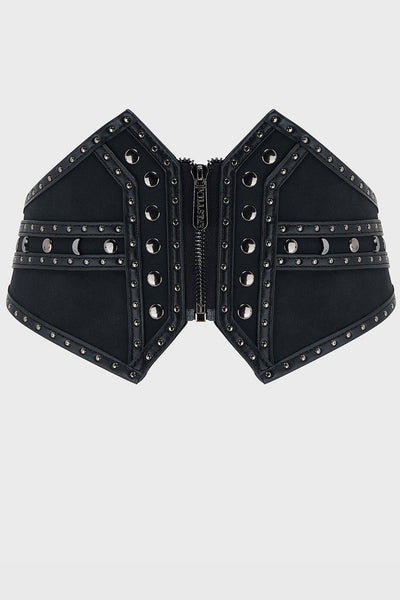 Midnight Vale Studded Belt