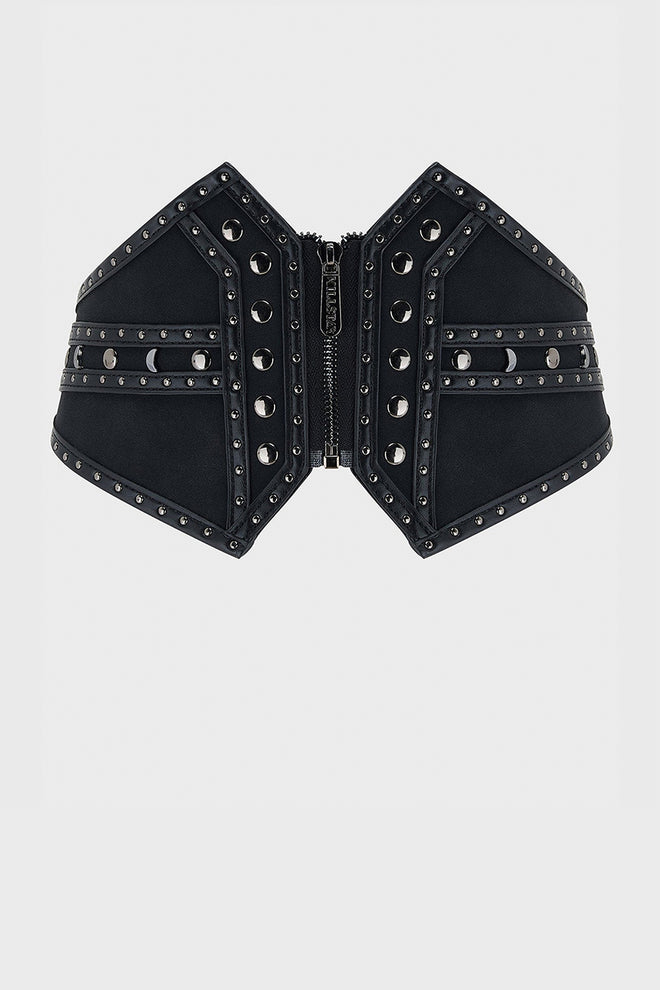 Midnight Vale Studded Belt