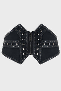 Midnight Vale Studded Belt