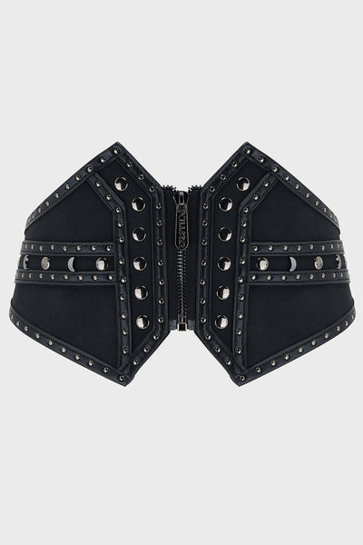 Midnight Vale Studded Belt