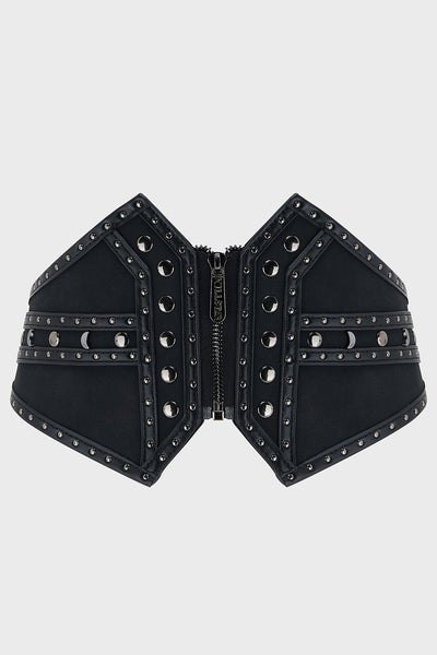 Midnight Vale Studded Belt