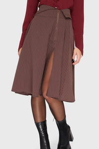 Midnight Gaze Midi Skirt