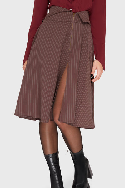 Midnight Gaze Midi Skirt