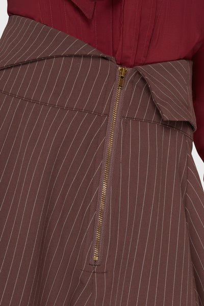 Midnight Gaze Midi Skirt