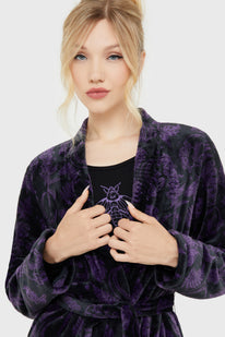 Midnight Moth Robe
