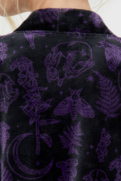 Midnight Moth Robe