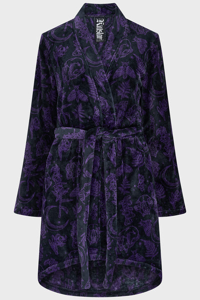 Midnight Moth Robe