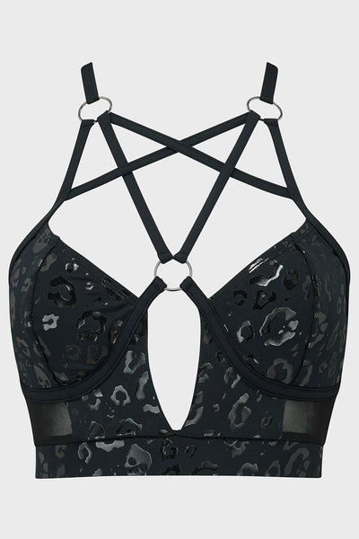 Midnight Roar Bikini Top