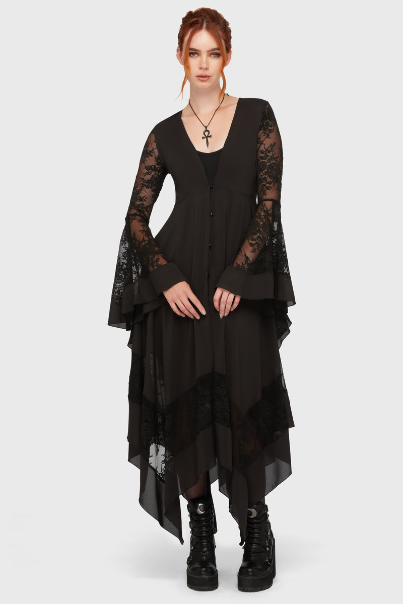 Misty Night Maxi Dress