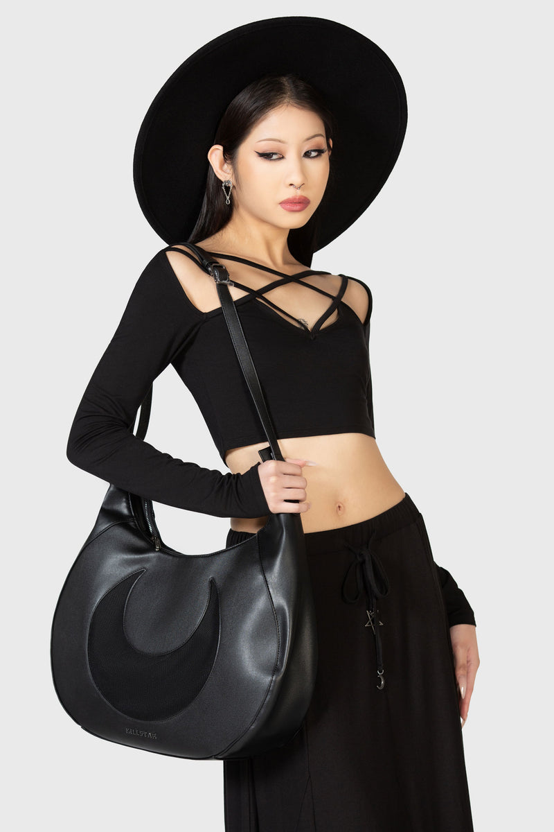 Moonlit Burial Slouch Handbag