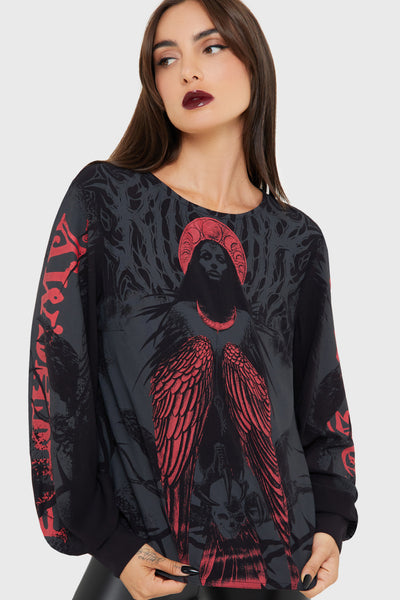 Mórrígan Moon Long Sleeve Top