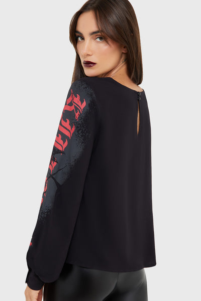 Mórrígan Moon Long Sleeve Top