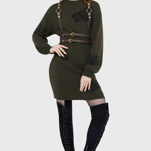 Moth Light Sweater Dress