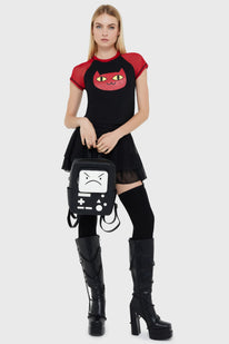 Marceline Kitty Crop T-Shirt