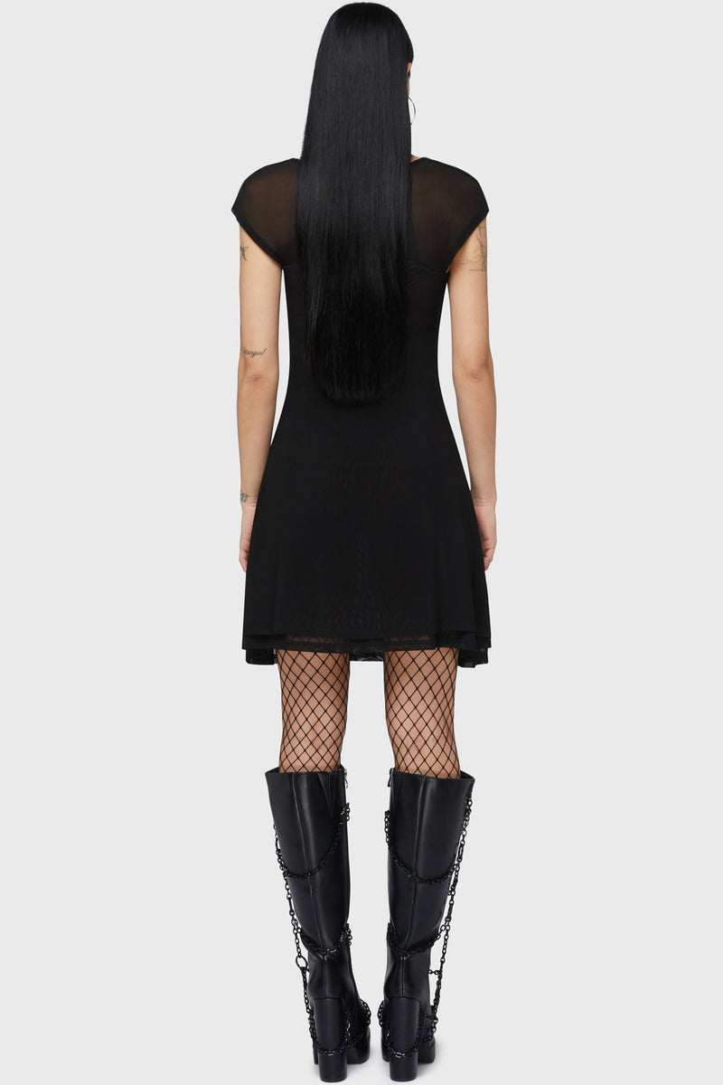 Mistress Of The Dark Skater Dress