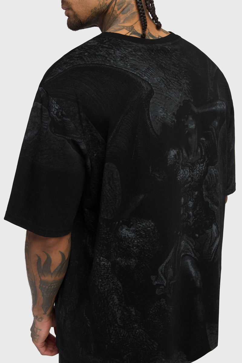 Noir Relic Oversized T Shirt