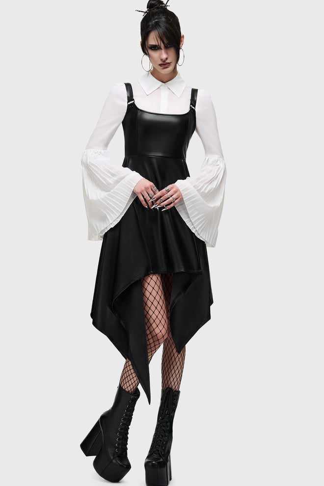 Noir Ruin Midi Dress