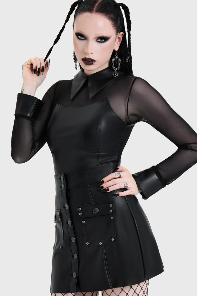 Nova Collared Corset Top