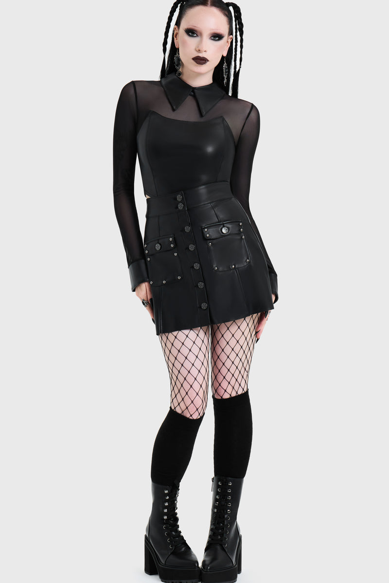 Nova Collared Corset Top