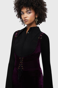 Night Petal Underbust Corset Top