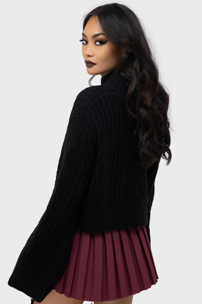 Nightshade's Curse Mini Skirt [DARK RED]