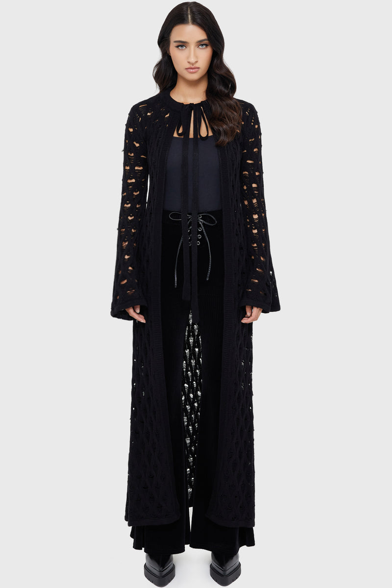 Nymeria Cardigan [BLACK]