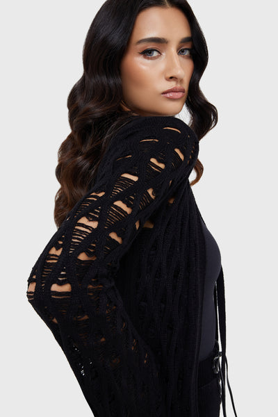 Nymeria Cardigan [BLACK]