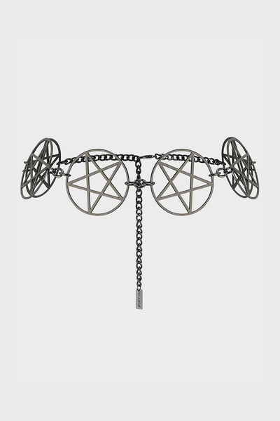 Pentagram Chain Belt