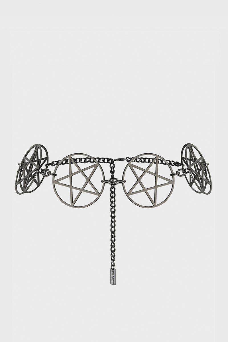 Pentagram Chain Belt