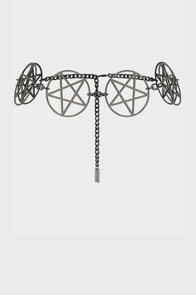 Pentagram Chain Belt