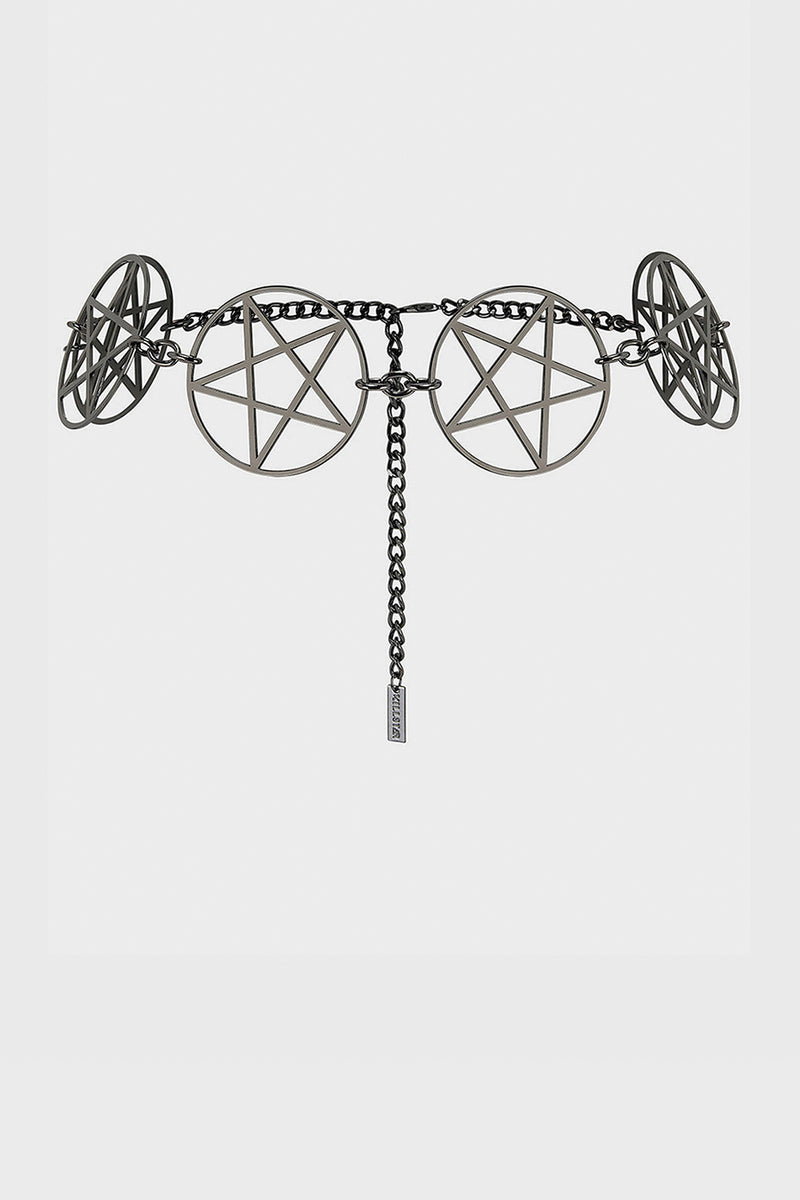 Pentagram Chain Belt