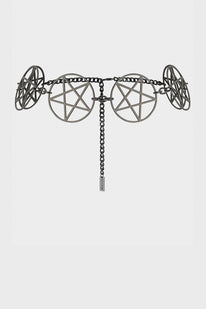 Pentagram Chain Belt